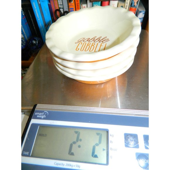 Mini Pie Dish Set Of 4 Individual Serving Casserole, Baking, Shepherds 5.5" Oven - Picture 10 of 10